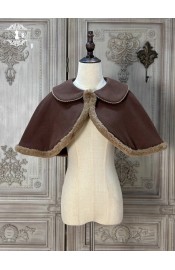 Miss Point Classic Chocolate Cape(Reservation/3 Colours/Full Payment Without Shipping)